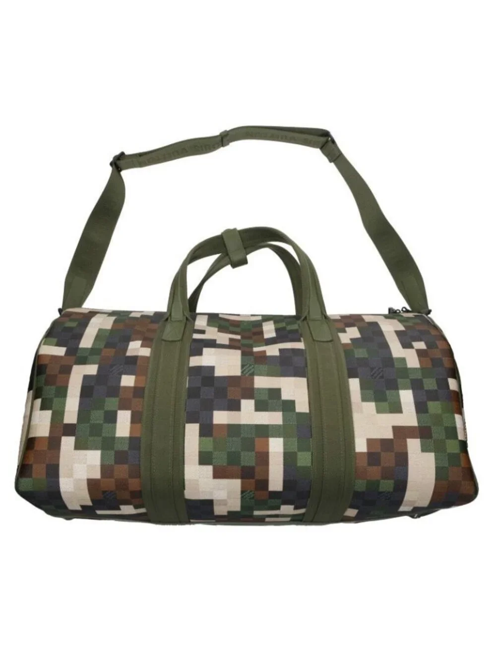 Louis Vuitton Keepall 55 Damoflageleather Boston Bag